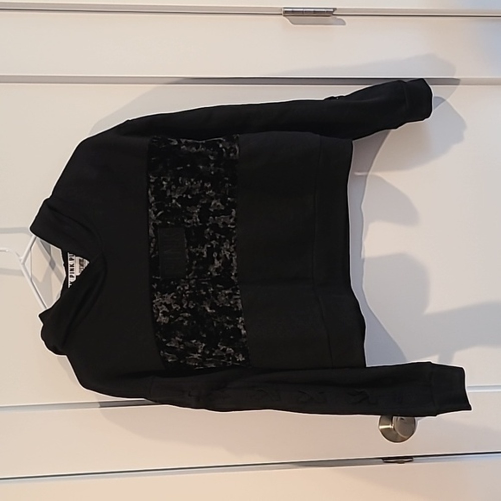 Victoria Secret | Pink Crop Sweatshirt| Size Small